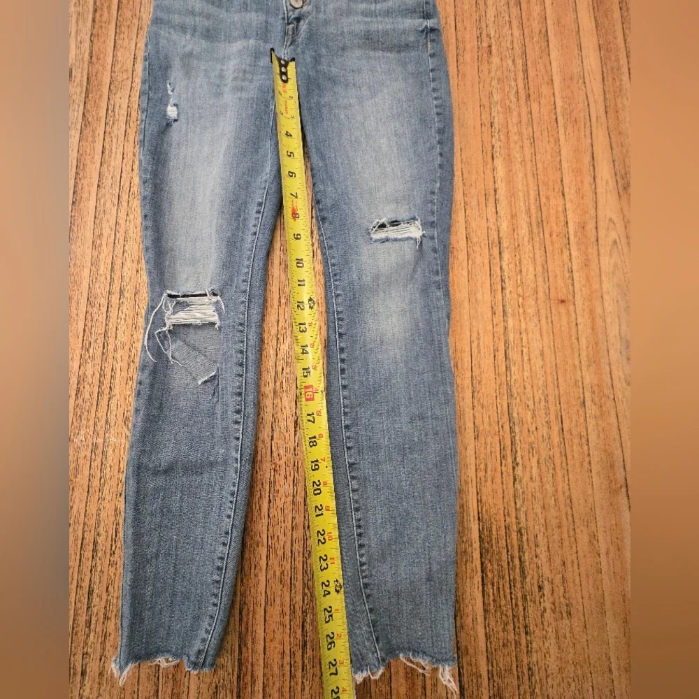 Lucky Brand Jeans Womens 2/26R  Blue Denim High‎ Rise Skinny